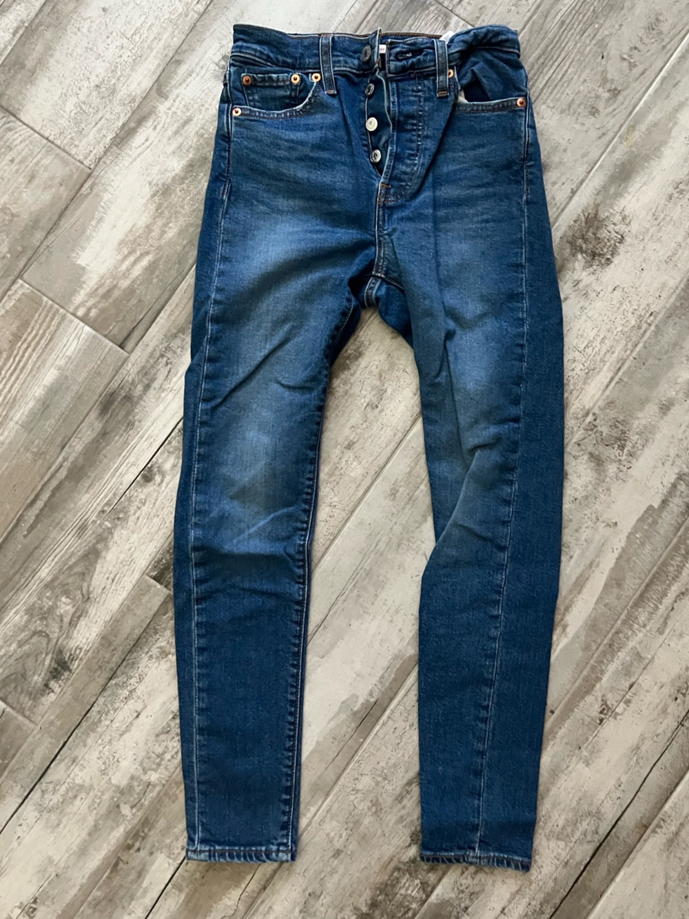 Levi's Women's Dark Blue Skinny Jeans